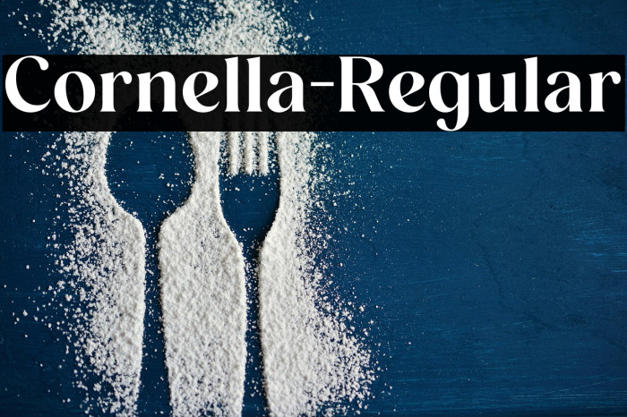 Cornella-Regular Example 1