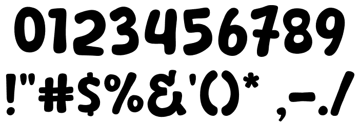Corner Cafe Font OTHER CHARS