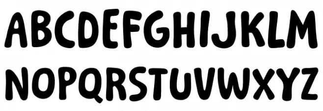 Corner Cafe Font UPPERCASE