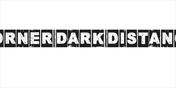 Corner Dark Distance Logo