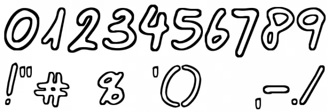 Corner Shop Chic Font OTHER CHARS