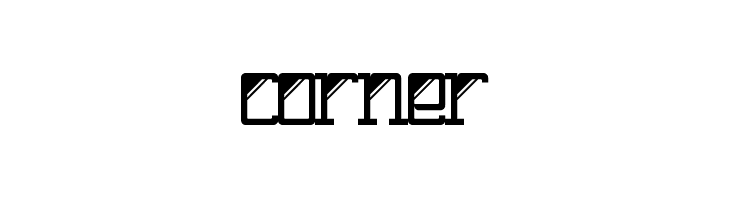 Corner  Free Fonts Download