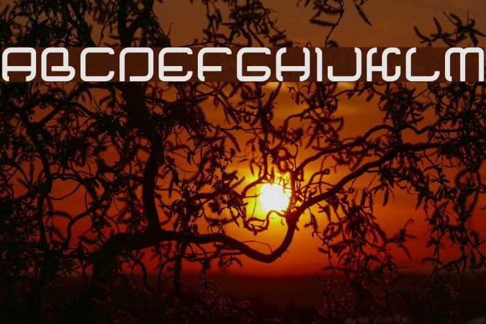Cornering Font examples