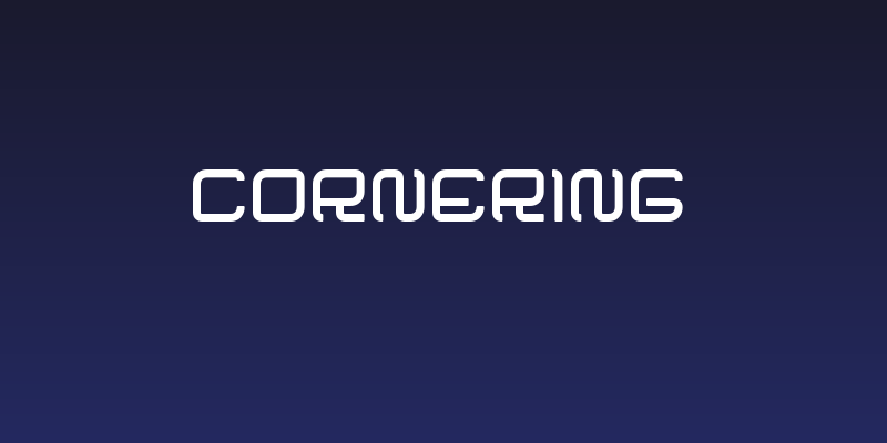 Cornering Social Header