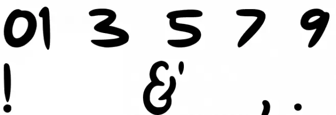 Cornetta Font OTHER CHARS