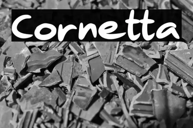 Cornetta Font examples