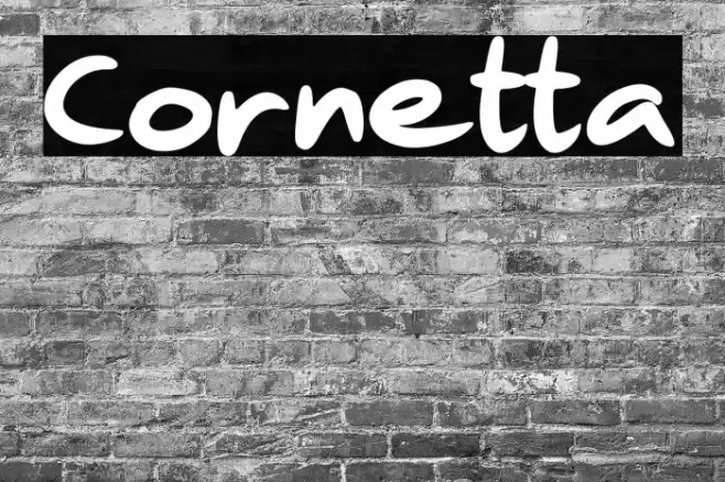 Cornetta Font examples
