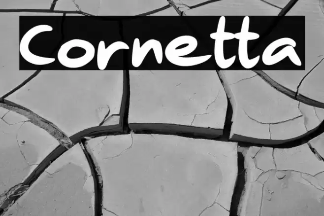 Cornetta Font examples