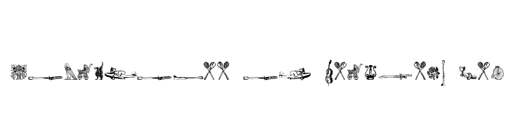 Cornucopia od Dingbats Six  नि: शुल्क फ़ॉन्ट्स डाउनलोड