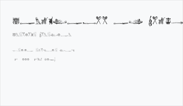 Cornucopia od Dingbats Six Business Card