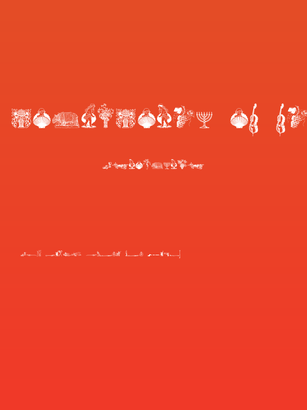 Cornucopia od Dingbats Six Poster