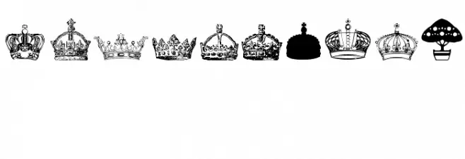 Cornucopia of Dingbates Five Font OTHER CHARS