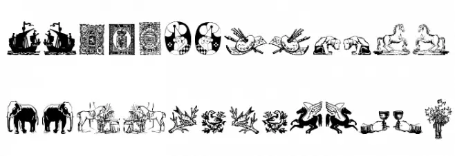 Cornucopia of Dingbates Five Fuentes MAYÚSCULAS