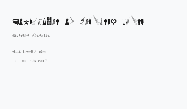 Cornucopia of Dingbats Eight Business Card