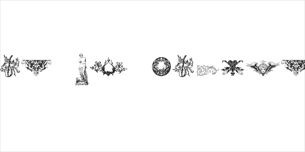 Cornucopia of Dingbats Four Logo