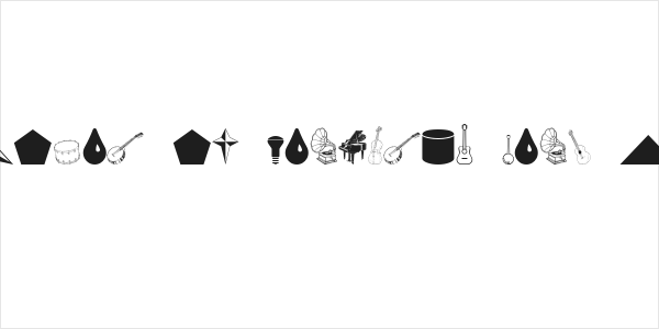 Cornucopia of Dingbats Nine Regular Logo