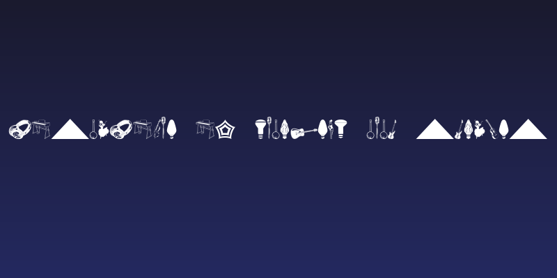 Cornucopia of Dingbats Nine Regular Social Header