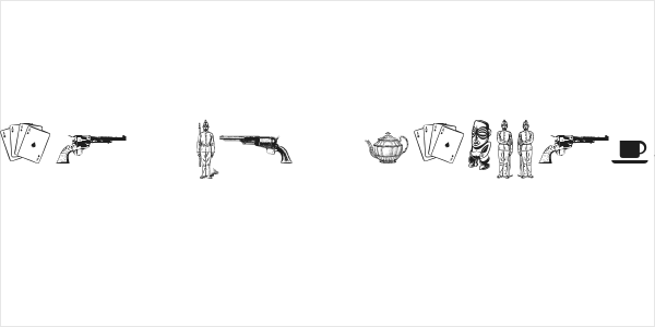 Cornucopia of Dingbats Seven Logo