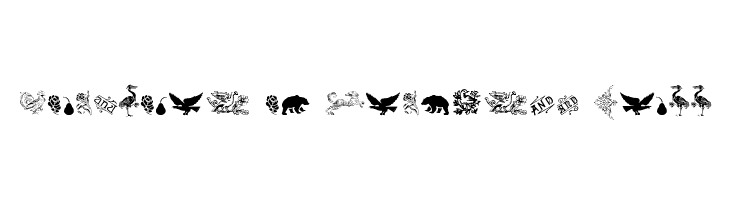 Cornucopia of Dingbats Three  フリーフォントのダウンロード