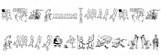 Cornucopia of Dingbats Two 字体 大写