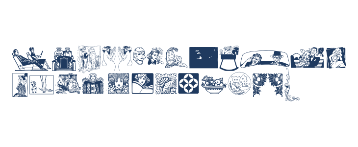 Cornucopia of Dingbats Lowercase