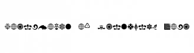 Cornucopia of Ornaments Four  Frei Schriftart Herunterladen