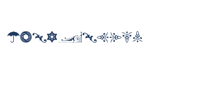 Cornucopia of Ornaments Four Other Characters