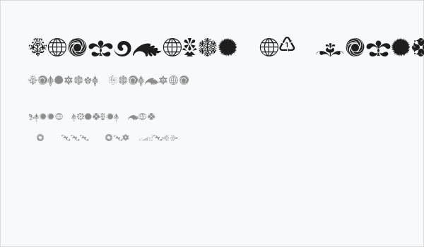 Cornucopia of Ornaments Four Business Card