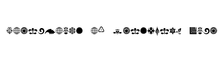 Cornucopia of Ornaments Fpur  font caratteri gratis