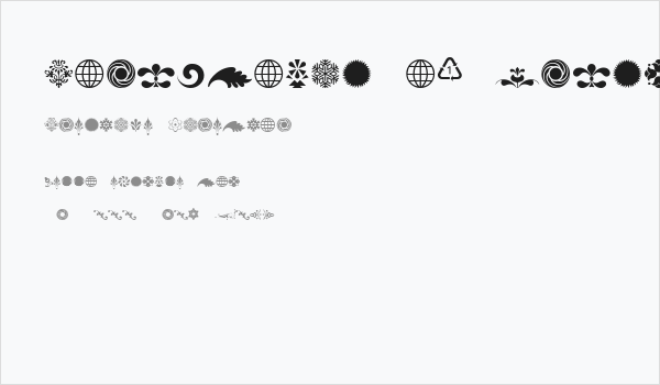 Cornucopia of Ornaments Fpur Business Card