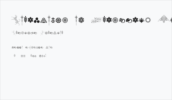 Cornucopia of Ornaments Two Business Card