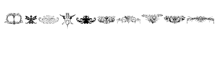 Cornucopia of Ornaments Font OTHER CHARS