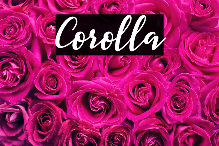 Corolla Example 1