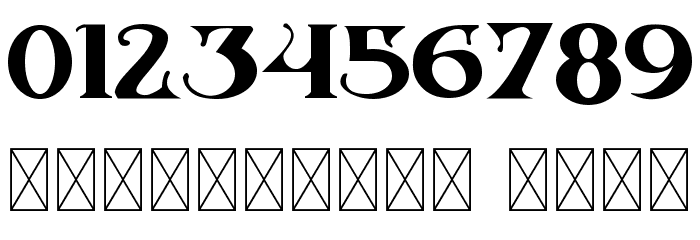 CoronA Font OTHER CHARS