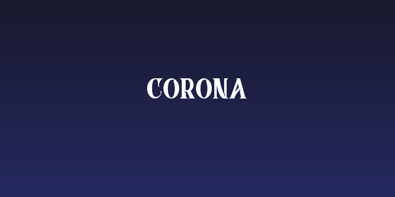 CoronA Social Header