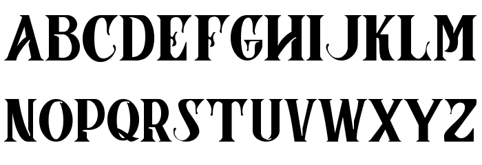 CoronA Font LOWERCASE