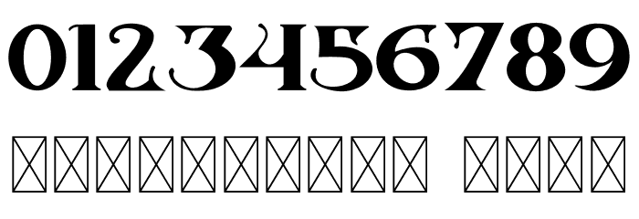 Corona Demo Version Font OTHER CHARS