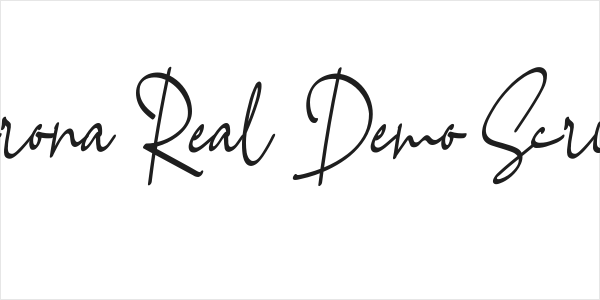 Corona Real Demo Script Logo