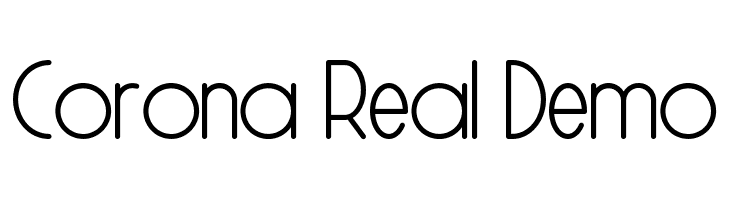 Corona Real Demo  Fuentes Gratis Descargar