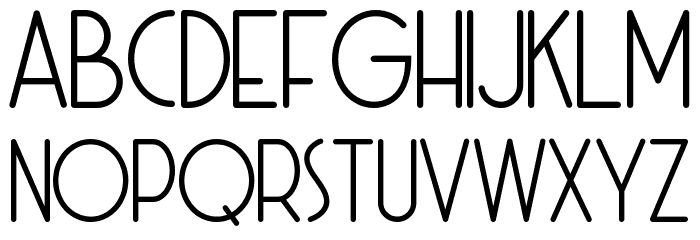 Corona Real Demo Font UPPERCASE