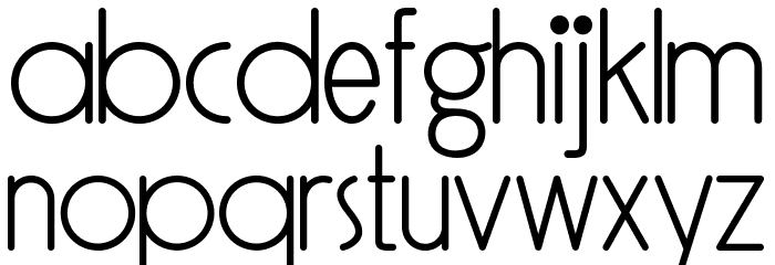 Corona Real Demo Font Litere mici