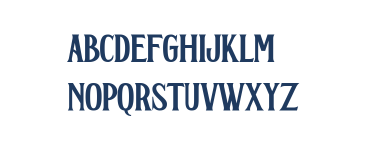 Corona Regular Lowercase