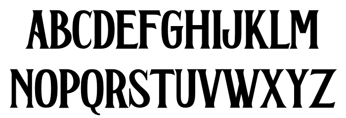 Corona Regular Font LOWERCASE
