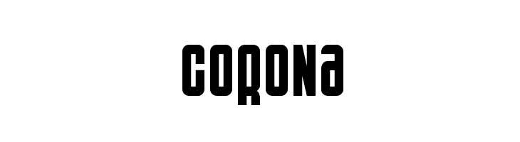Corona Font
