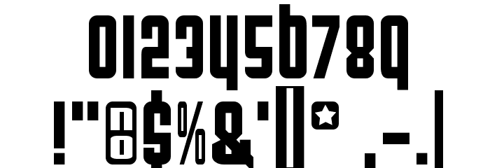 Corona Font OTHER CHARS