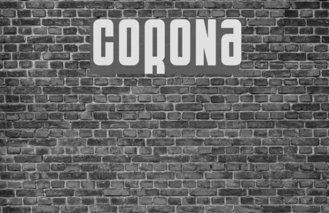 Corona Font examples