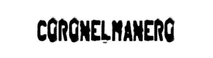 Coronel Manero  Frei Schriftart Herunterladen