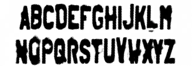 Coronel Manero Schriftart Groß
