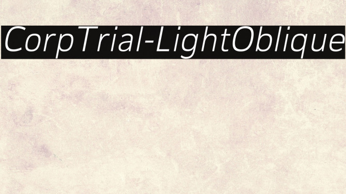 CorpTrial-LightOblique Example 2