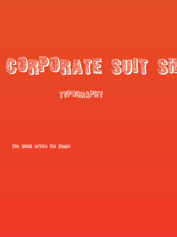 Corporate Suit Shadow Poster